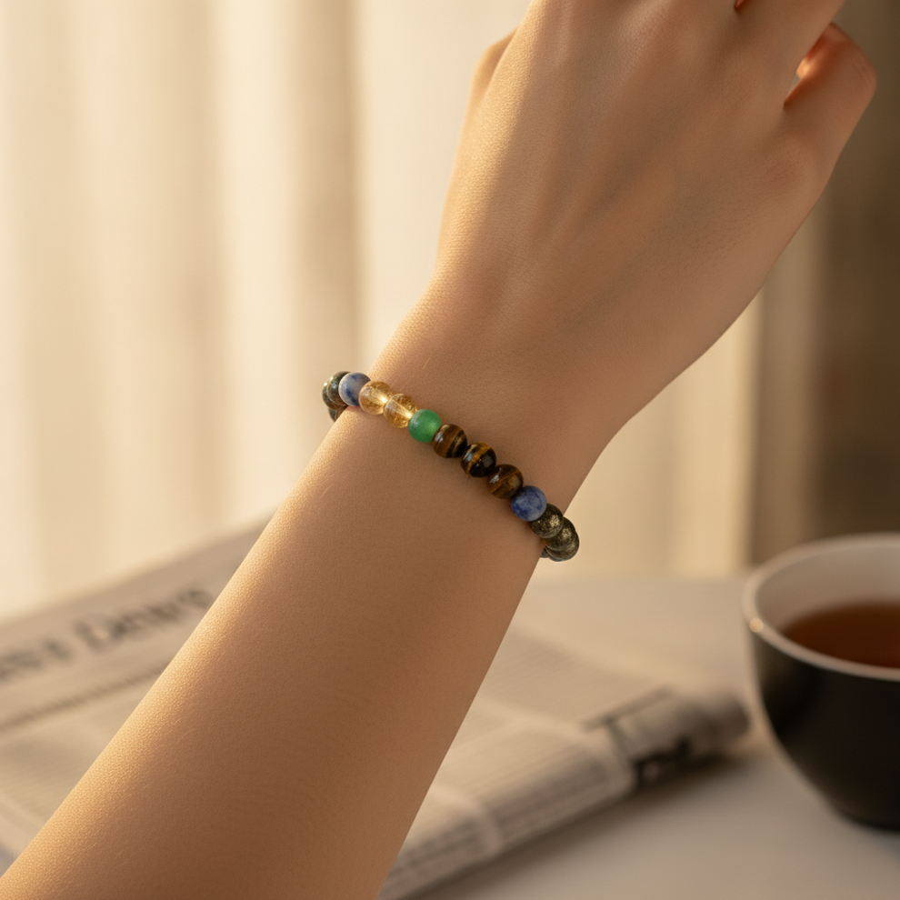 Market Broker's Success Bracelet in use
