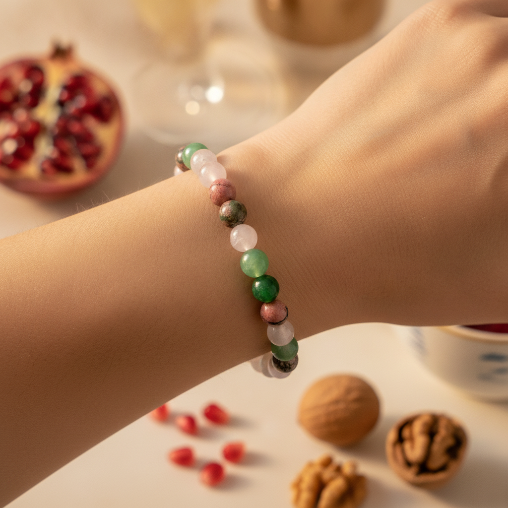 Cardiovascular Health Bracelet in use
