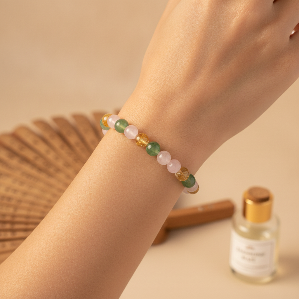 Menopause Support Bracelet in use
