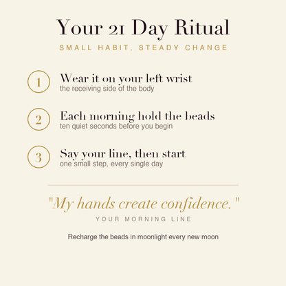 Makeup Artist's Creativity Bracelet 21 day ritual