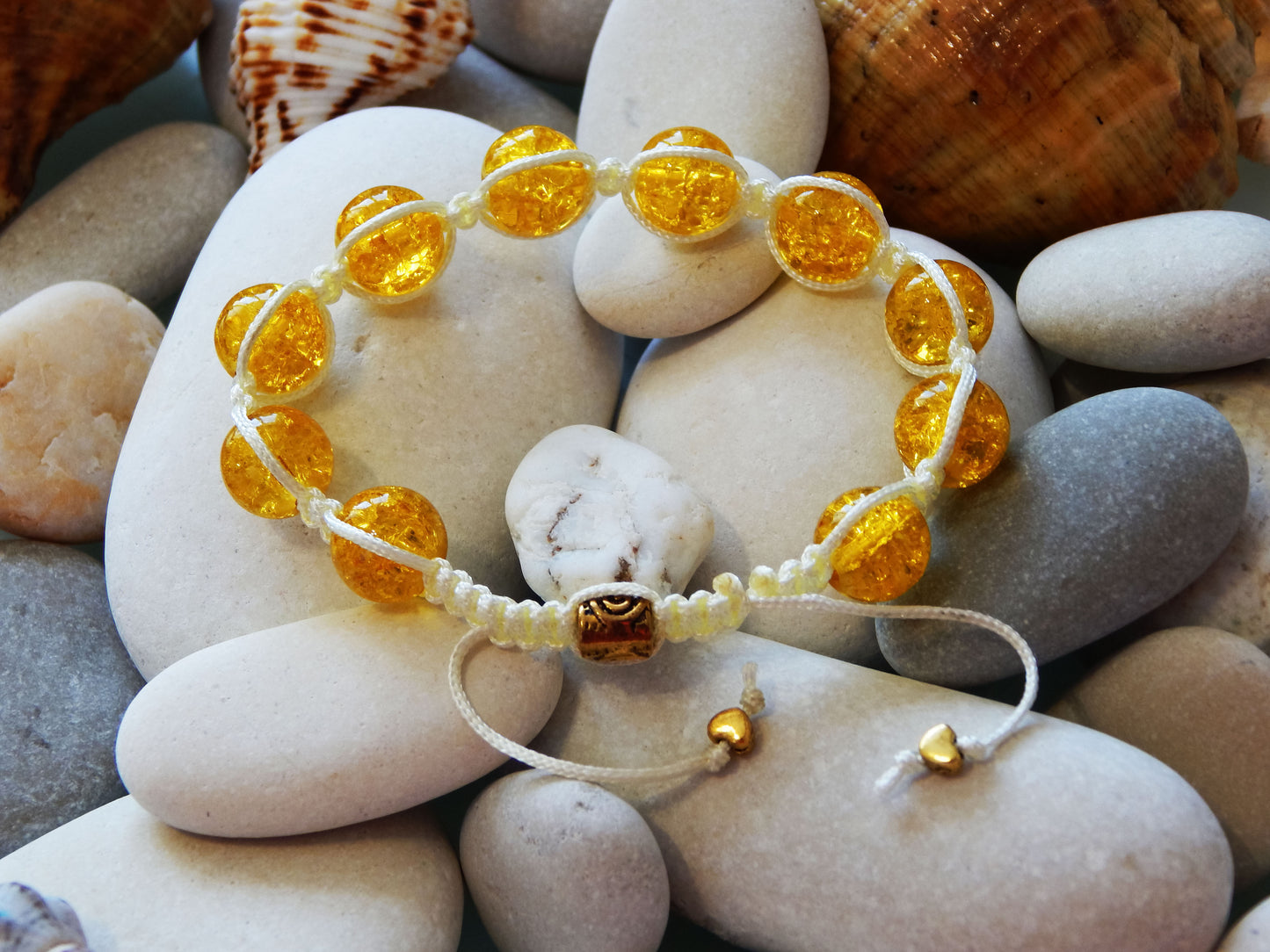 Citrine Silver Bracelet