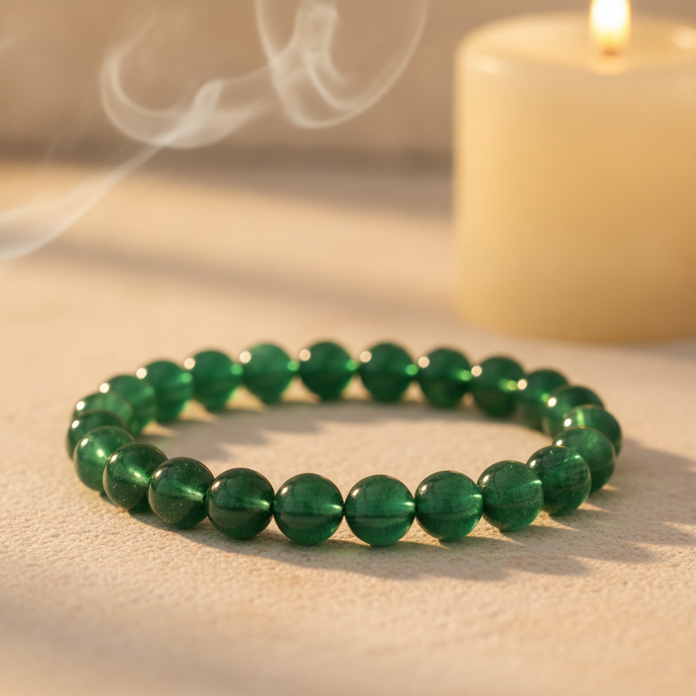 Green Aventurine Bracelet — lifestyle hero
