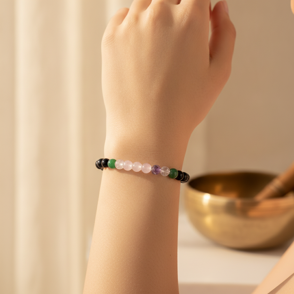 Reiki Therapist's Energy Bracelet in use