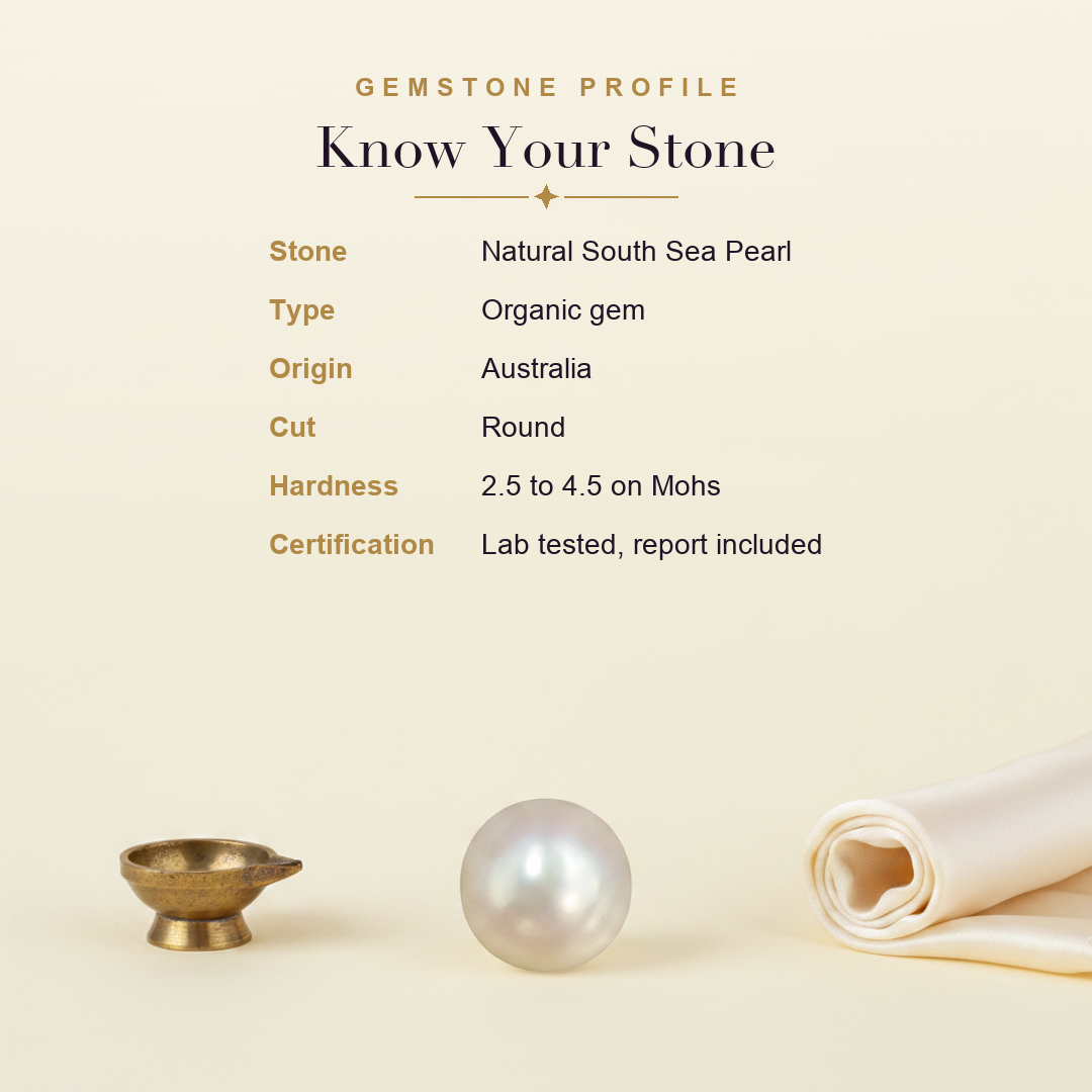 South Sea Pearl (Moti) — gemstone profile