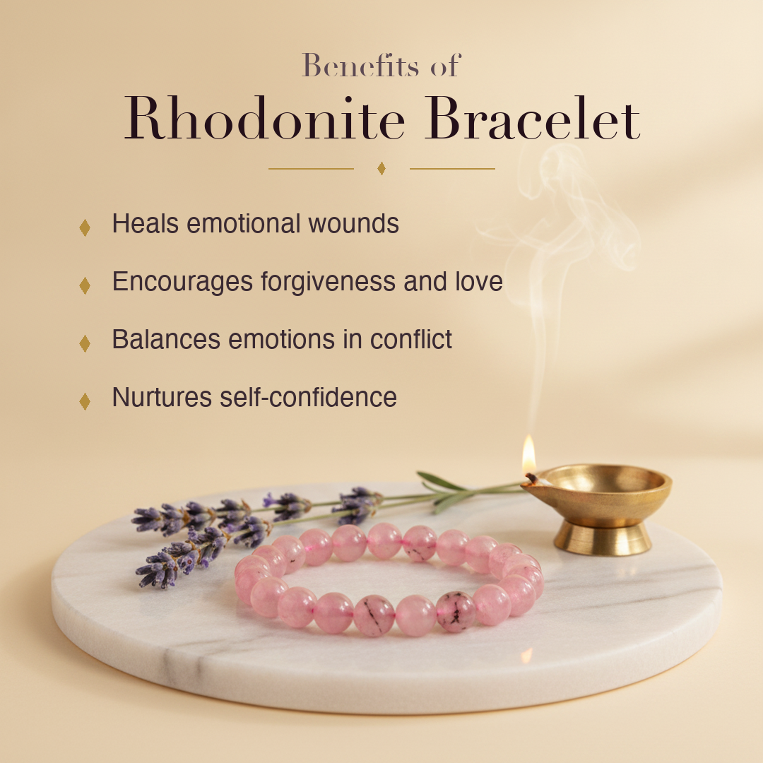 Rhodonite Bracelet benefits
