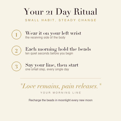 Grief & Loss Comfort Bracelet 21 day ritual