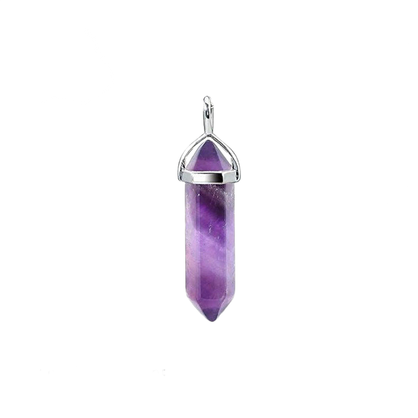 Amethyst Heart Pendant