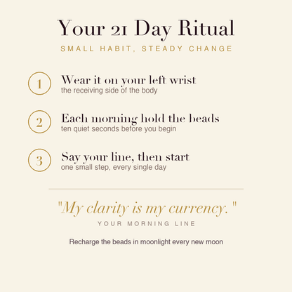 Consultant's Clarity Bracelet 21 day ritual