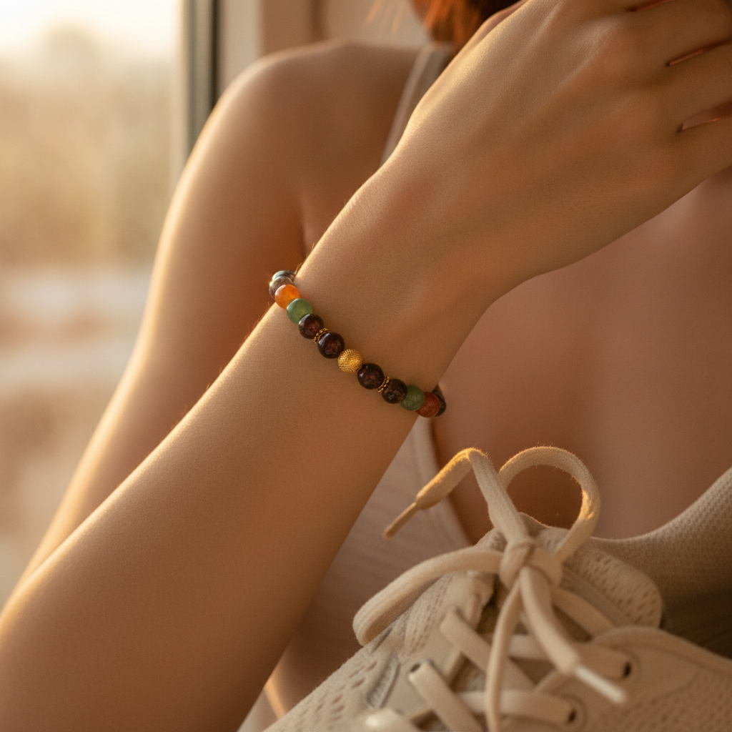 Motivation & Drive Bracelet in use