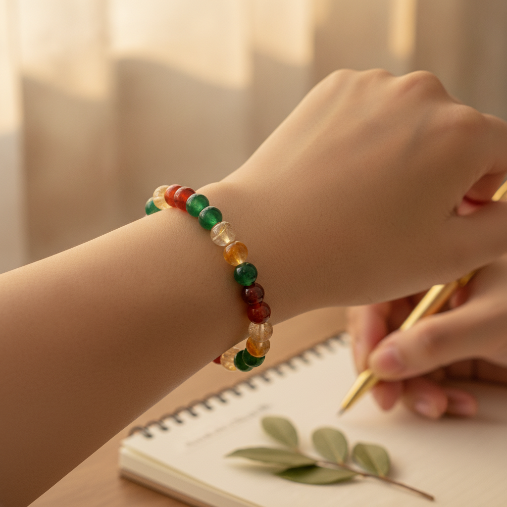 Success & Achievement Bracelet in use