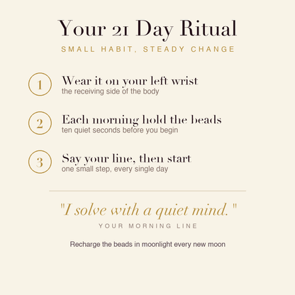 Engineer's Focus Bracelet 21 day ritual
