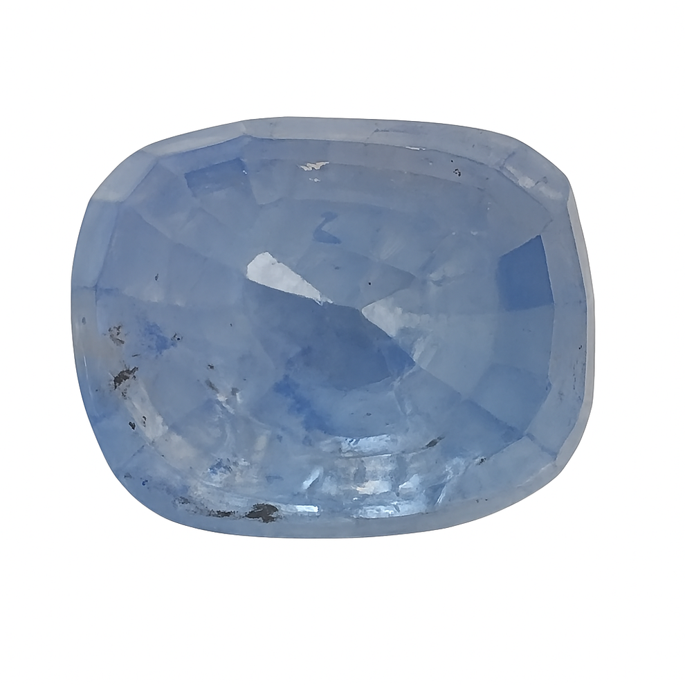 Certified Natural Blue Sapphire Stone (Premium) - Sri Lanka (Saturn's Gem)