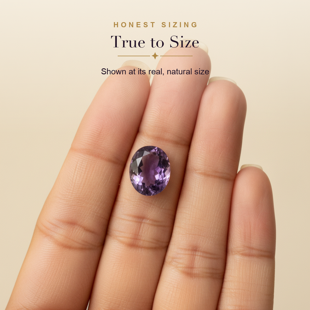 Amethyst (Jamunia) — true to size