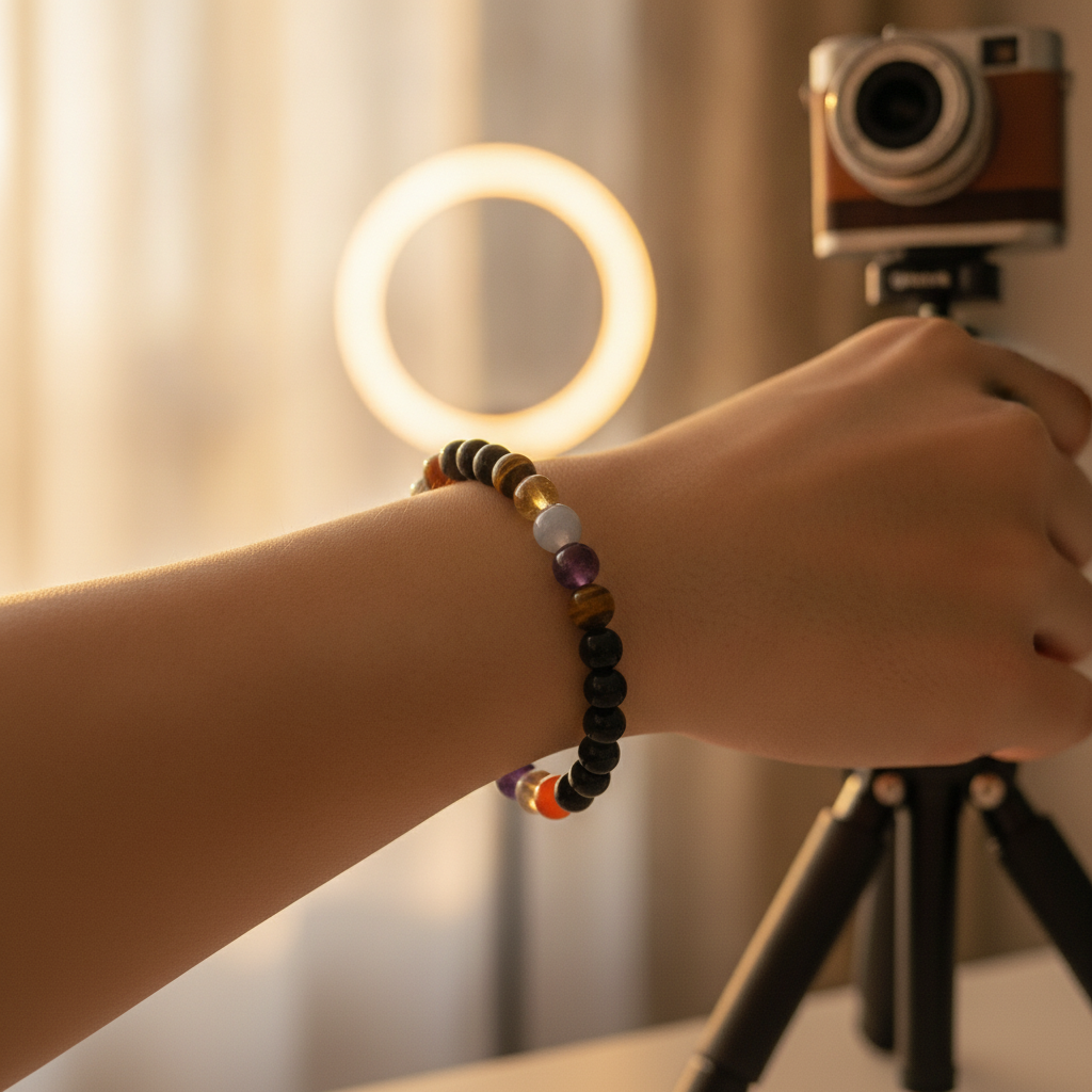 Creator's Success Bracelet in use