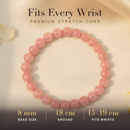 Rhodonite Bracelet size and fit