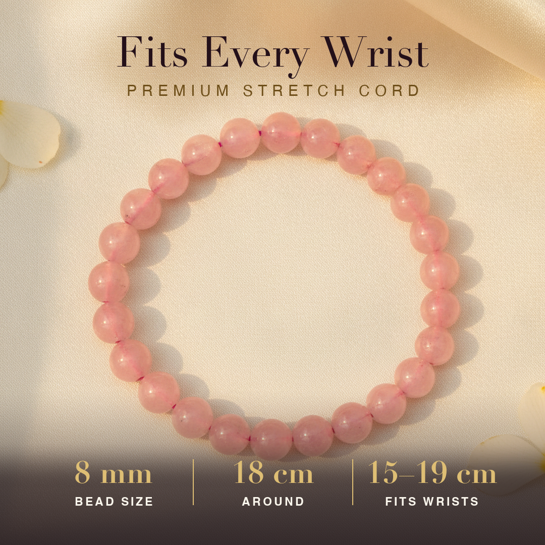 Rhodonite Bracelet size and fit