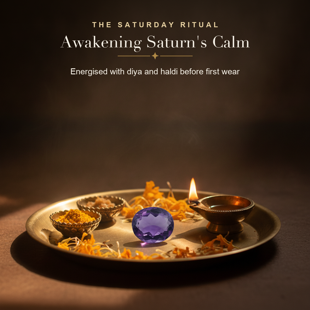 Amethyst (Jamunia) — energised ritual