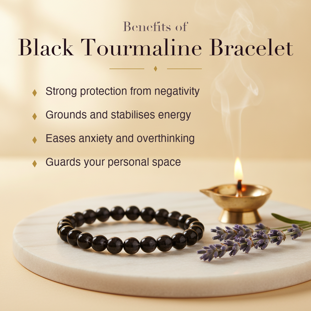 Black Tourmaline Bracelet benefits