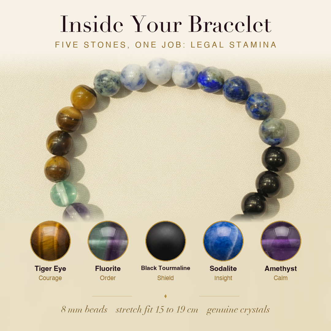 Inside the Lawyer's Justice Bracelet