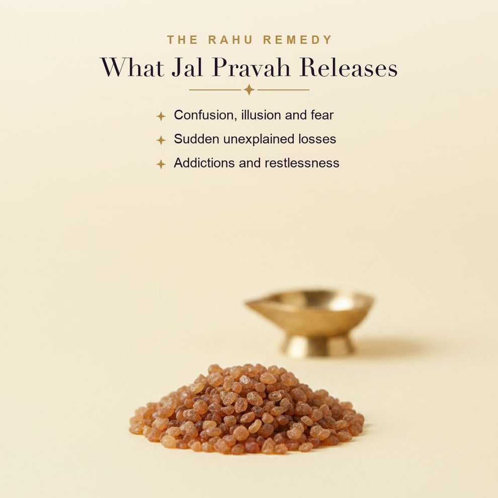 Jal Pravah Hessonite - what it releases