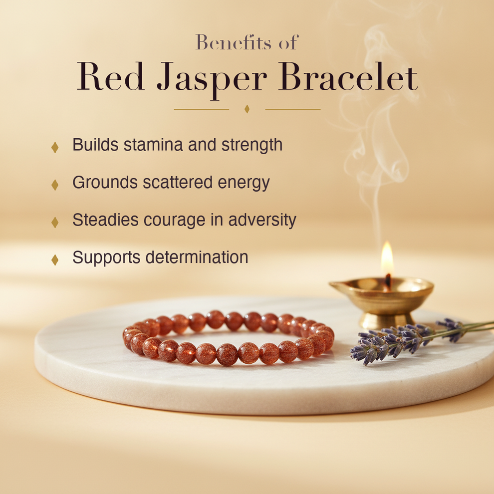 Red Jasper Bracelet benefits