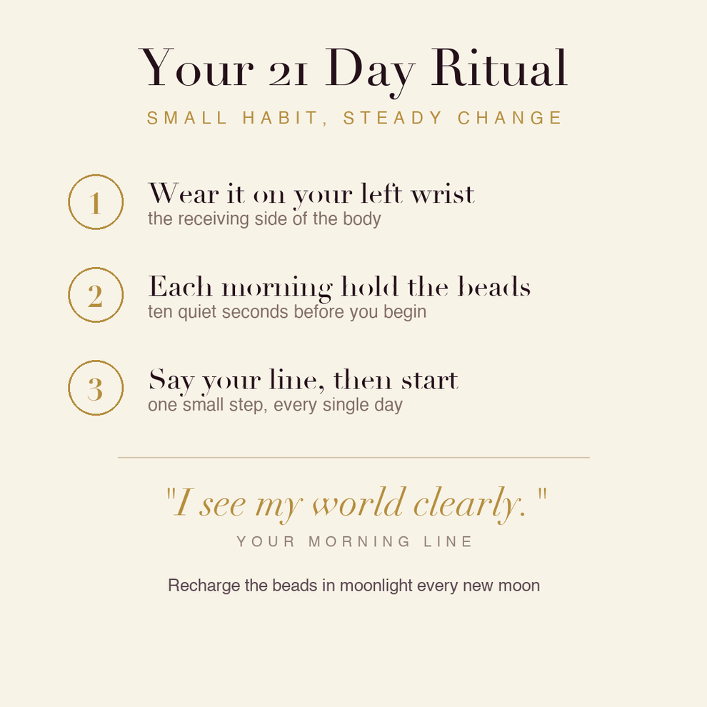 Eyesight Enhancer Bracelet 21 day ritual