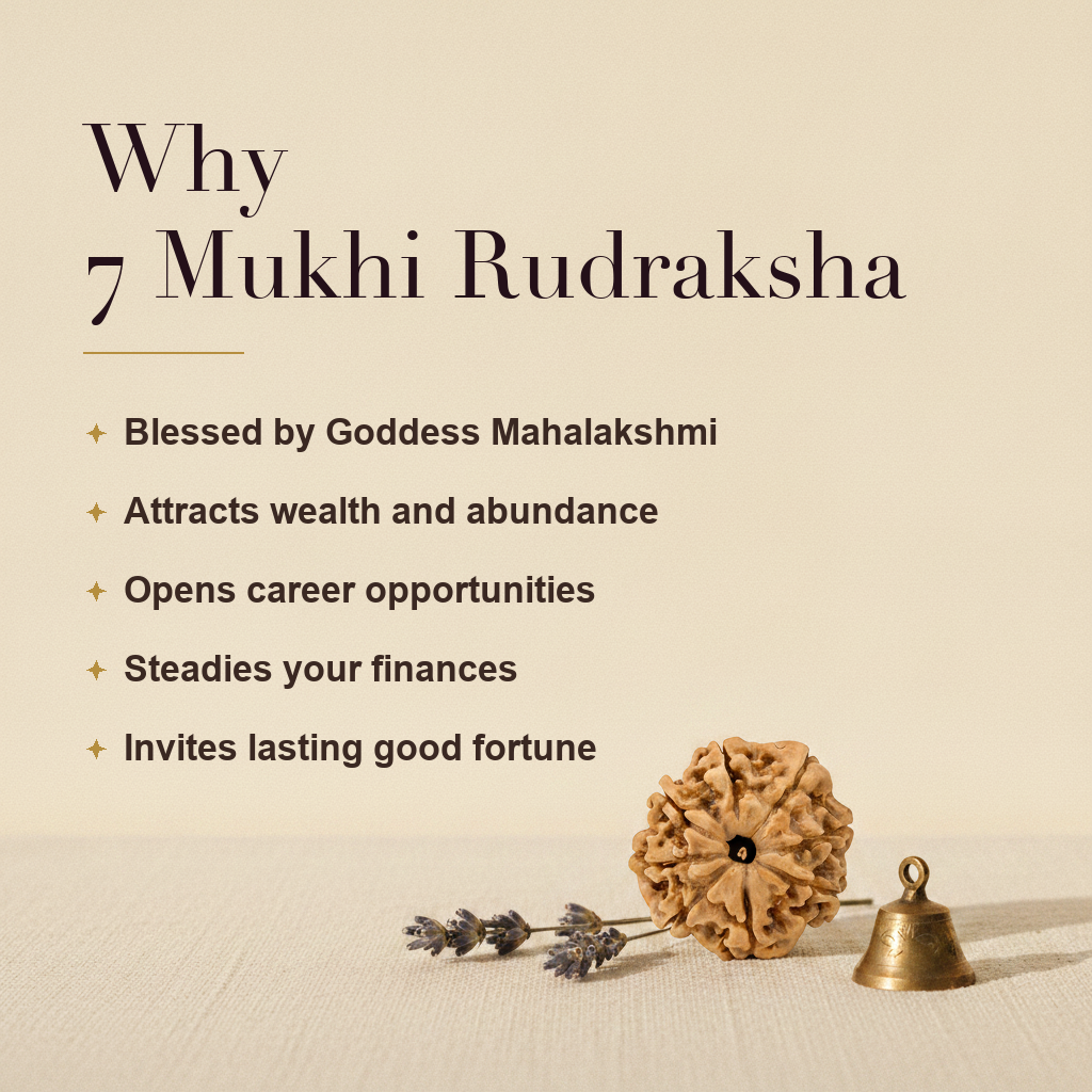 Why 7 Mukhi Rudraksha