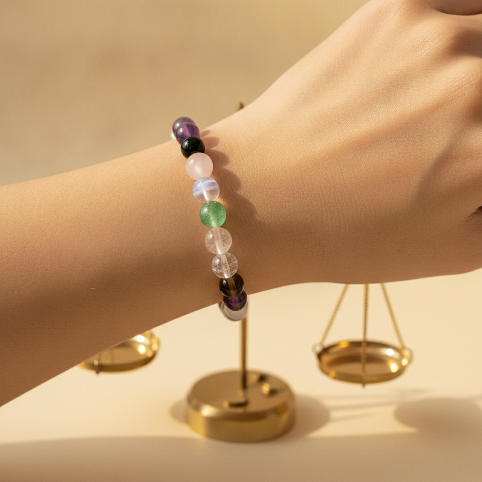 Emotional Balance Bracelet in use