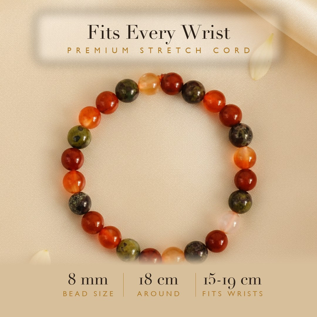 Sunset Bracelet size guide