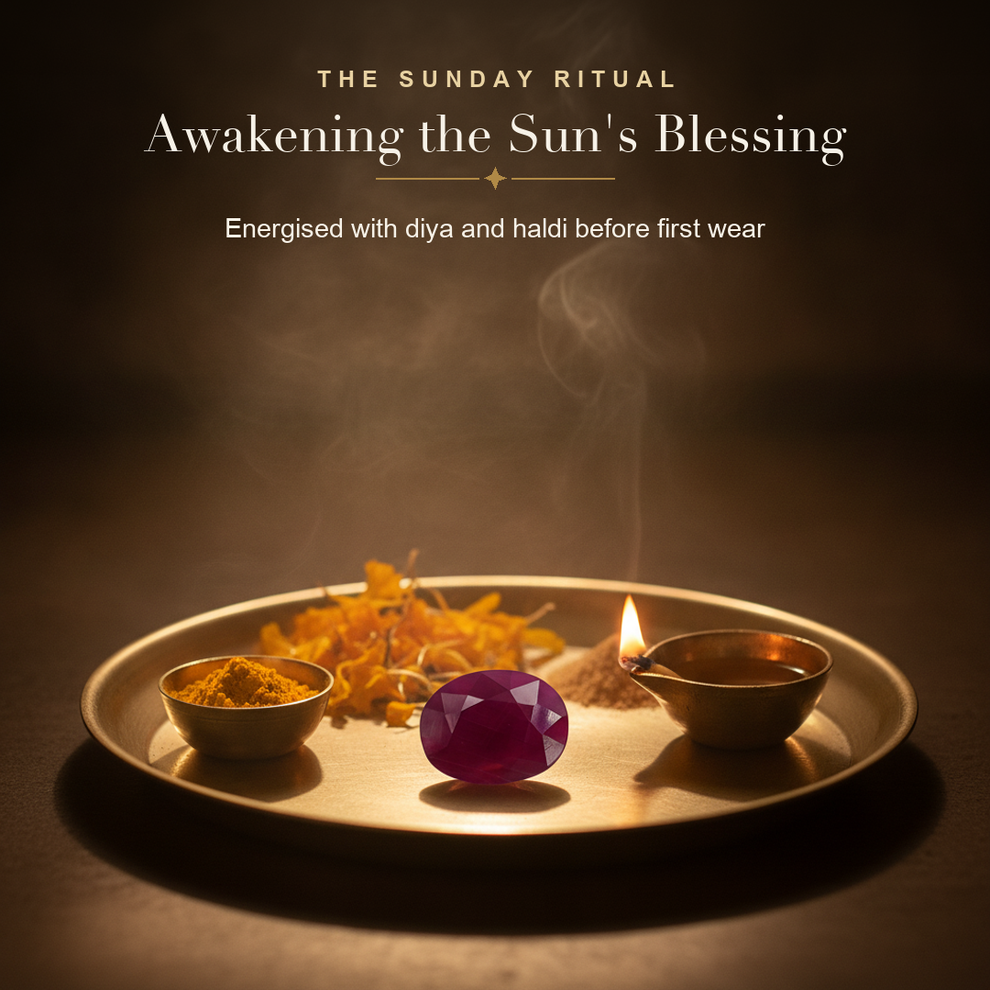 Ruby (Manik) — energised ritual
