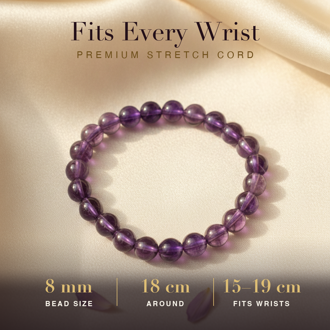 Amethyst Bracelet size and fit