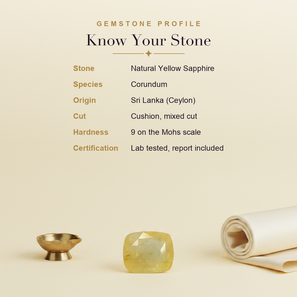 Yellow Sapphire (Pukhraj) — gemstone profile