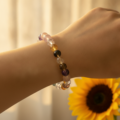 Depression Relief Bracelet in use