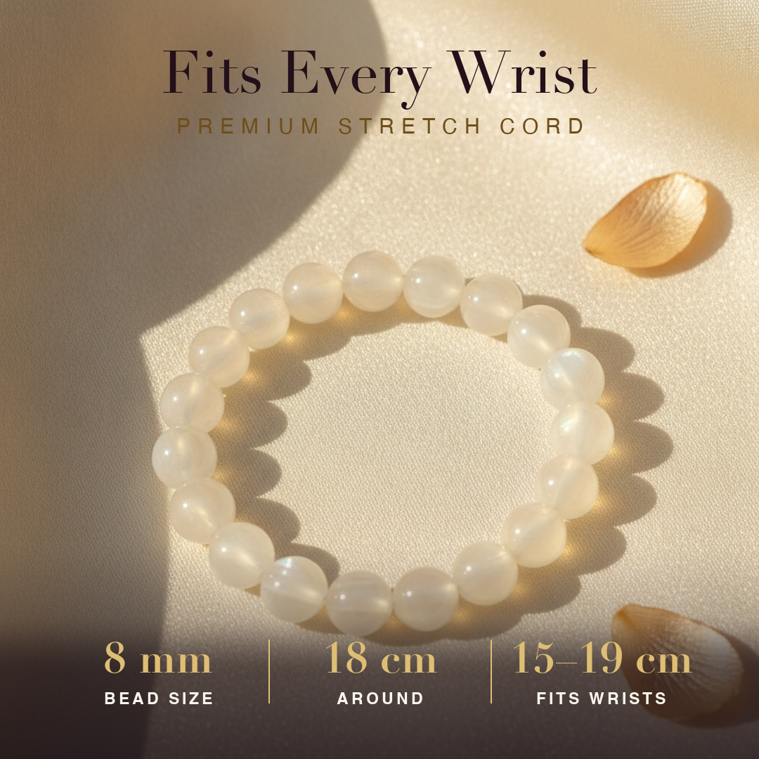 Moonstone Bracelet size and fit
