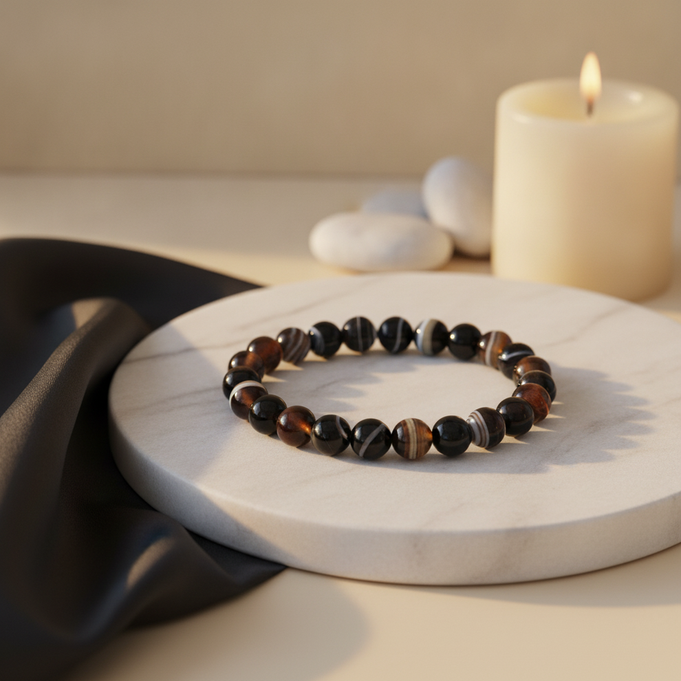 Black Agate — For Brother