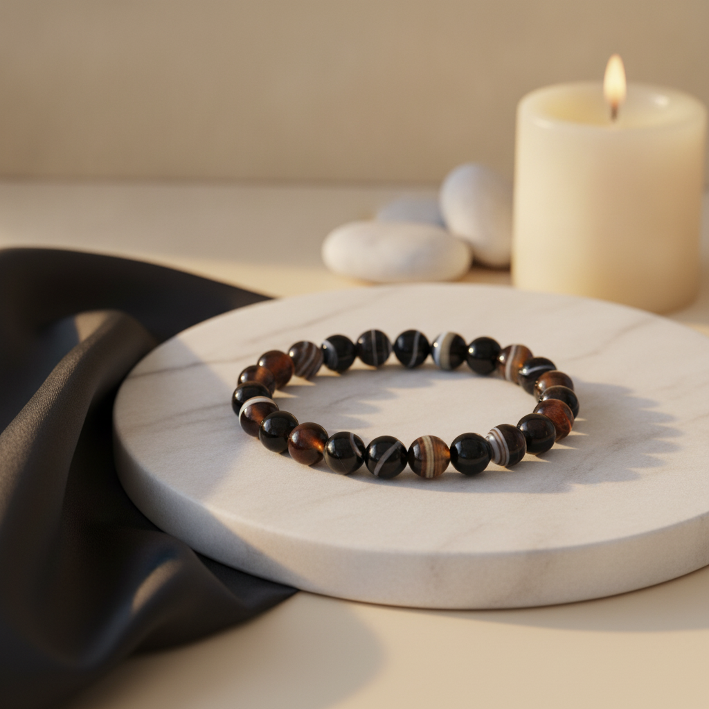 Black Agate — For Brother