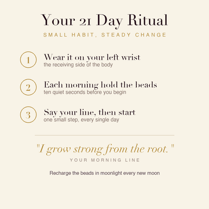 Hair & Scalp Health Bracelet 21 day ritual