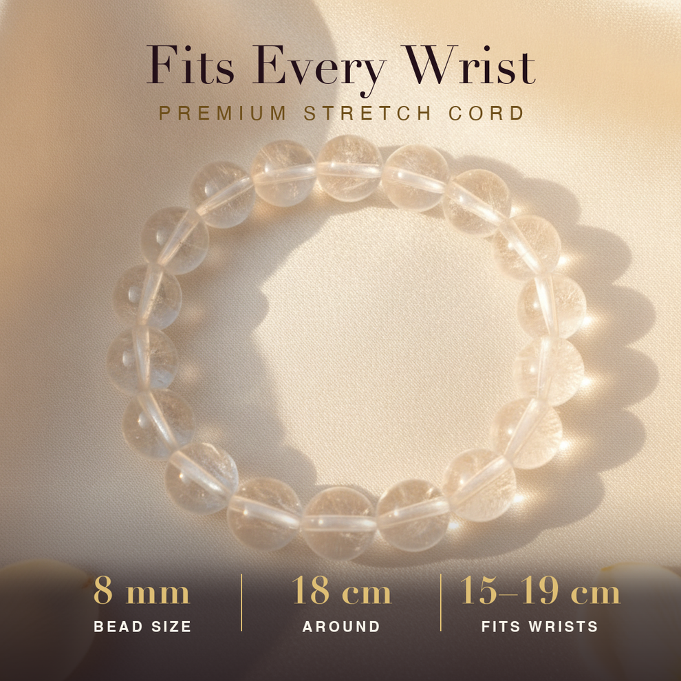 Clear Quartz size and fit