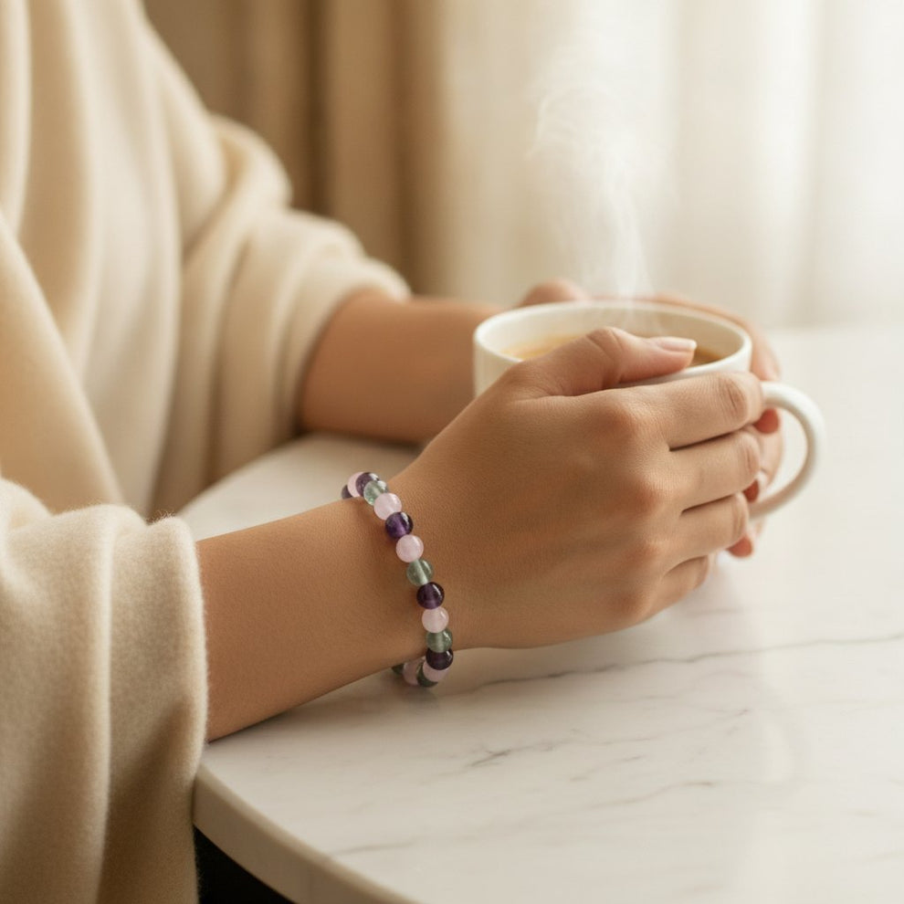 Fortune Flow Bracelet worn on wrist