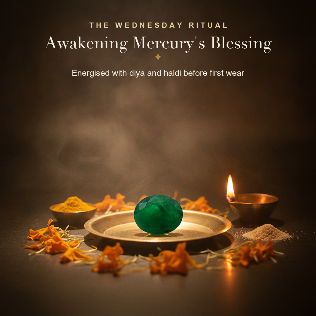 Emerald (Panna) — energised ritual
