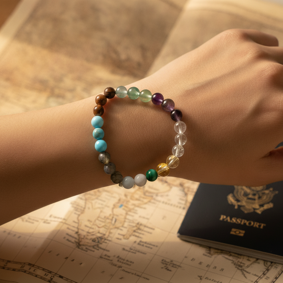 Abroad Settlement Bracelet in use