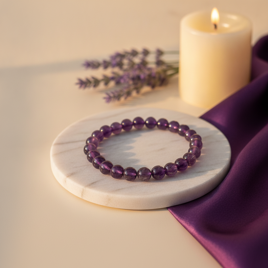 Amethyst Bracelet — For Sister