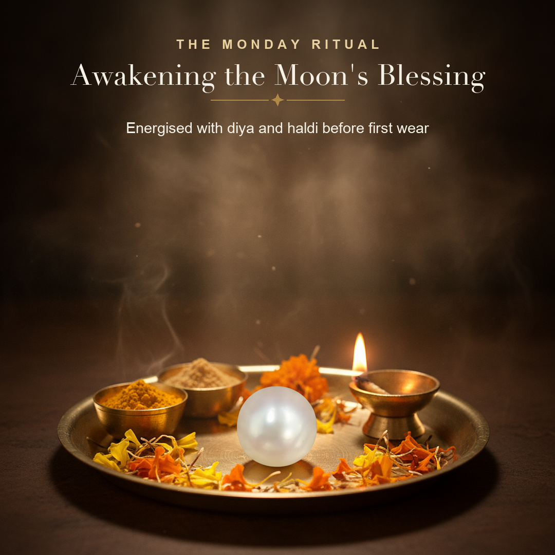 South Sea Pearl (Moti) — energised ritual