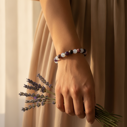 Libra Bracelet worn on wrist