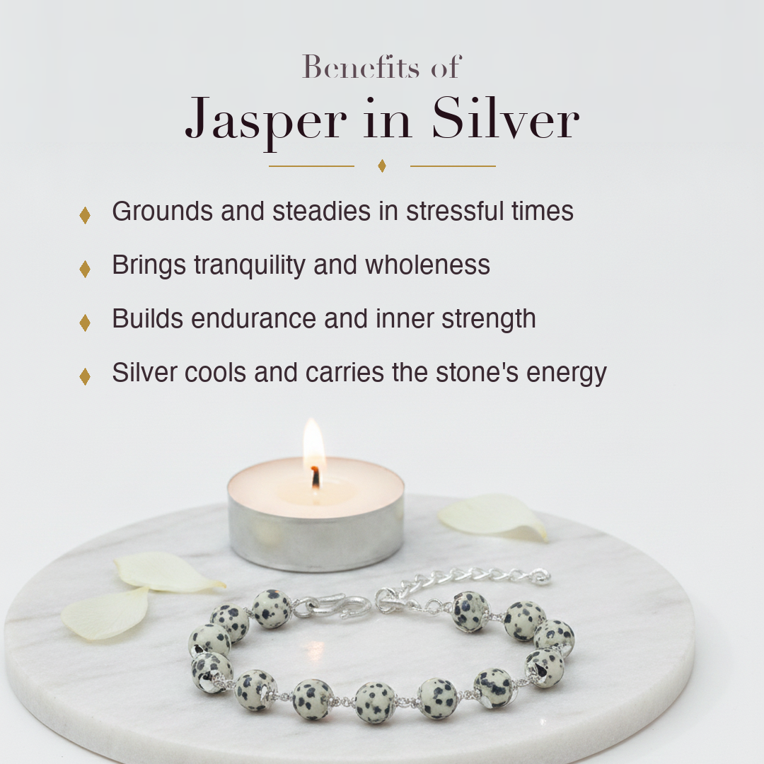 Benefits of Jasper Silver Bracelet