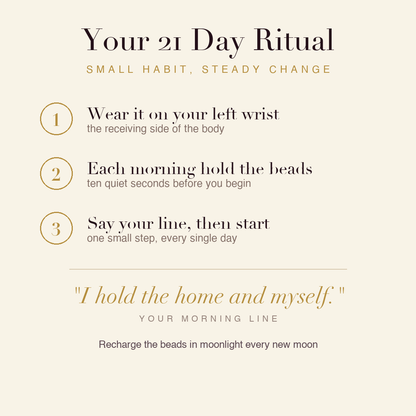 Homemaker's Serenity Bracelet 21 day ritual