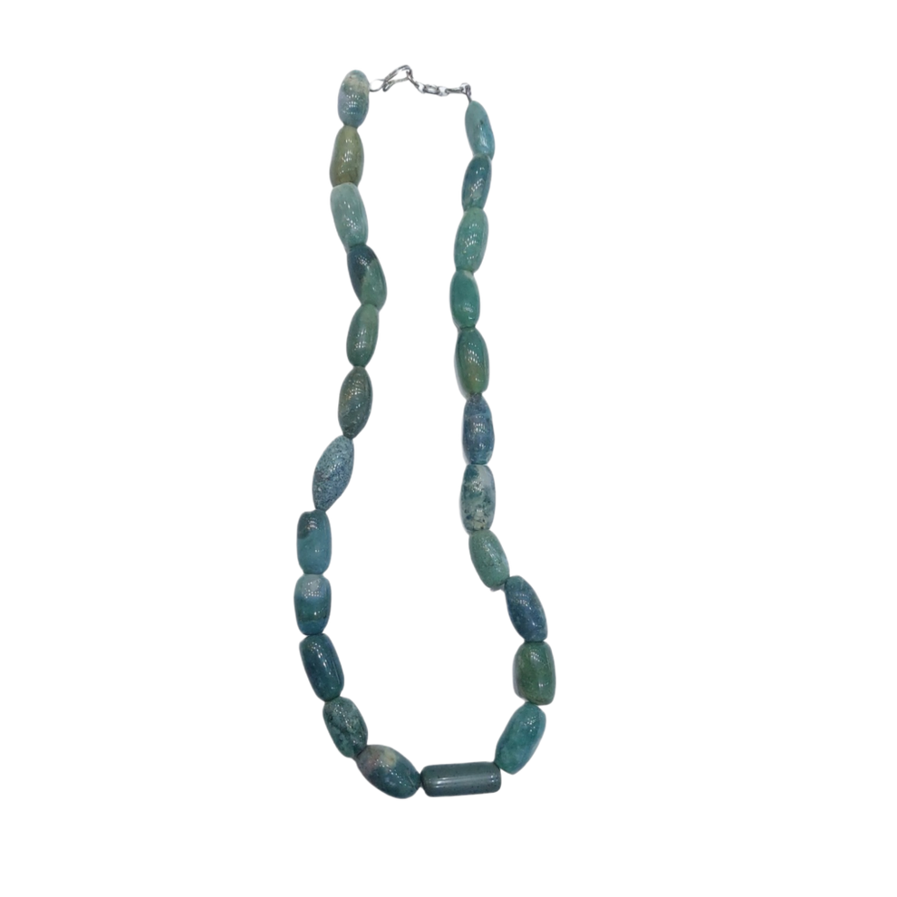 Aura Green Hakik Mala (16 inch, Natural & Energised)