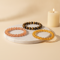 Unstoppable Trio (Sunstone + Tiger Eye + Citrine)