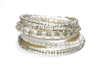 Pearl Silver Bracelet