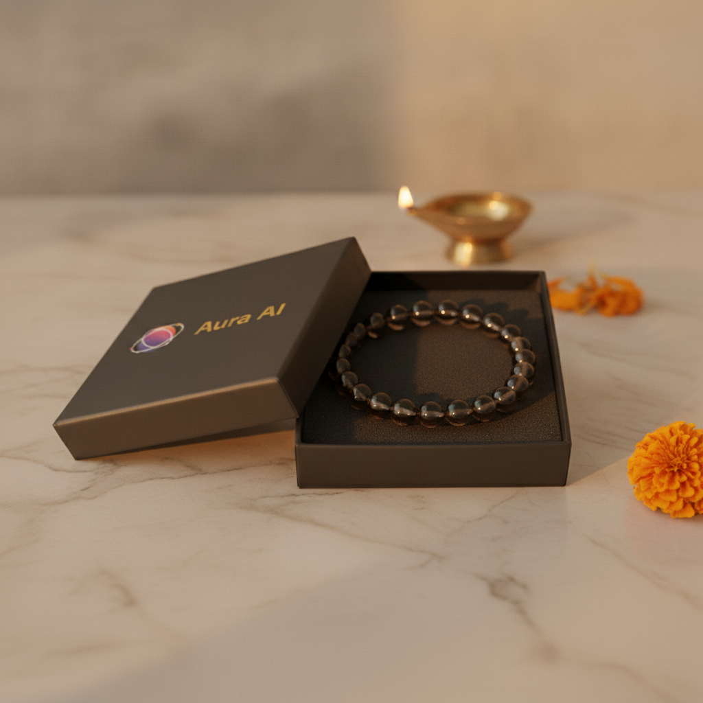 Premium packaging — Smoky Quartz Bracelet